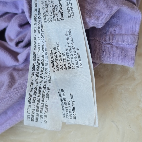 Disneyland Mickey Mouse Lavender Graphic T-Shirt - Picture 4 of 6